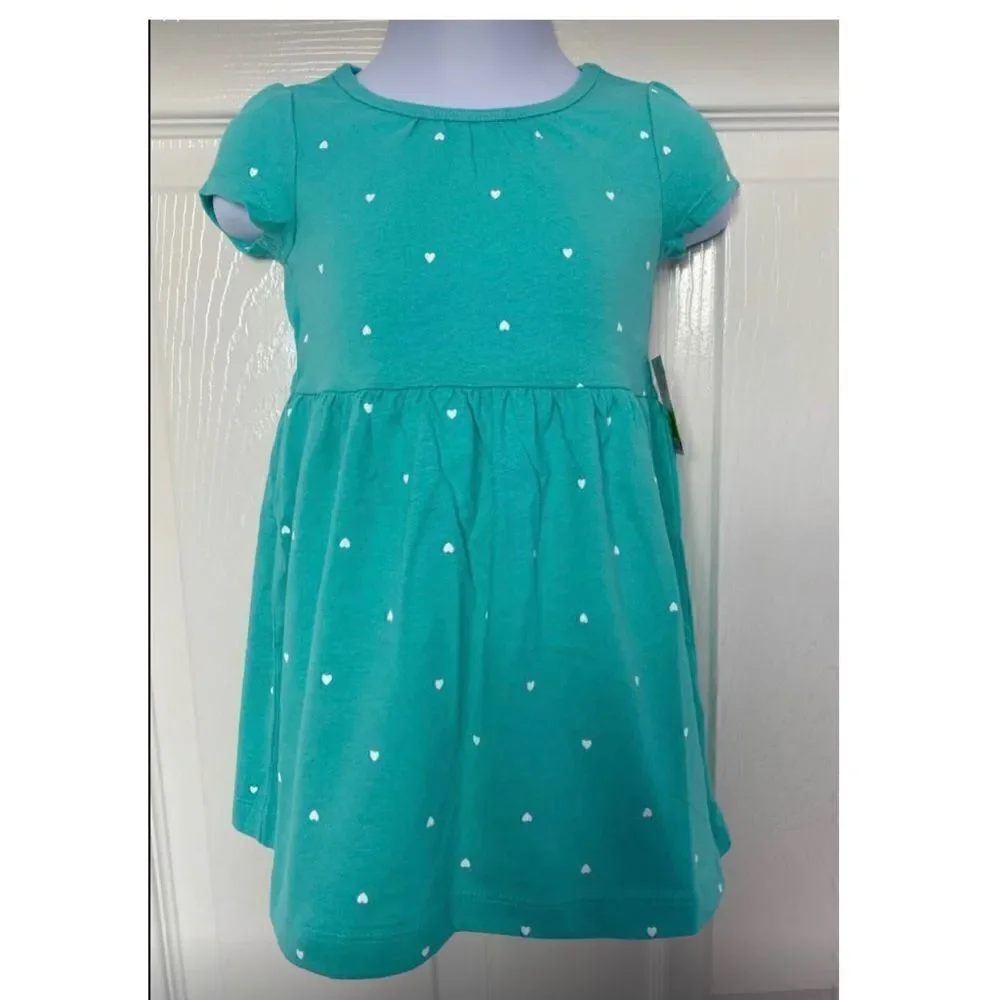CARTER’S 12M Knit Dress with little hearts
